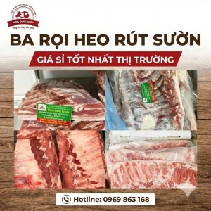 Ba rọi heo rút sườn